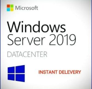 Windows Server 2019 DataCenter ® License - Global Key - Unlimited Cores